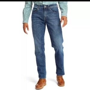 Timberland Straight Leg Denim Jeans Men 36 farm‎ work dark wash